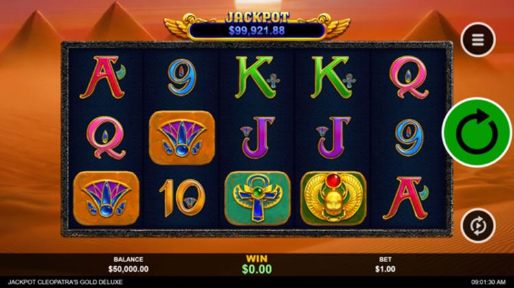 Jackpot Cleopatra's Gold Deluxe Jackpot Cleopatra's Gold Deluxe