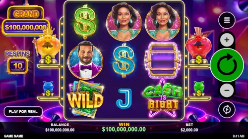 The Cash is Right Slot screenshot